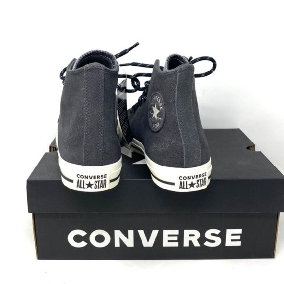 💖MEGA SALE💖Converse Chuck Taylor All Star High Top Gray Suede Women's 173070C - Picture 9 of 10